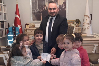 MİNİKLERDEN GAZZE'YE ANLAMLI BAĞIŞ