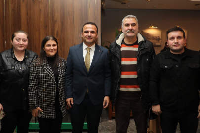 BAŞKAN KİBAR ORDU BASININI AĞIRLADI