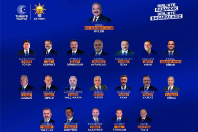ORDU’DA CUMHUR İTTIFAKI’NIN İLÇE BAŞKAN ADAYLARI TANITILDI