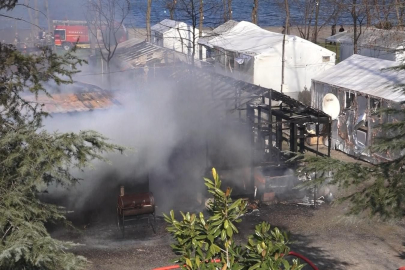 PERŞEMBE KAMP ALANINDA YANGIN!