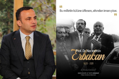 BAŞKAN KİBAR ERBAKAN’I ANDI