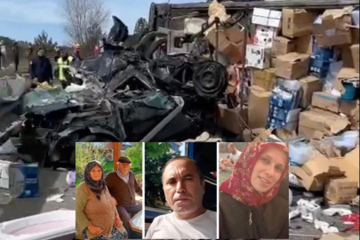 ORDULU AİLE FECİ KAZADA HATATINI KAYBETTİ