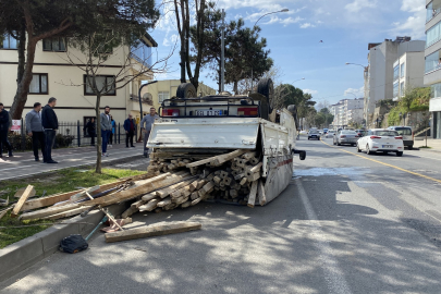 ORDU’DA TAKLA ATAN KAMYONETTEN BURNU BİLE KANAMADAN ÇIKTILAR