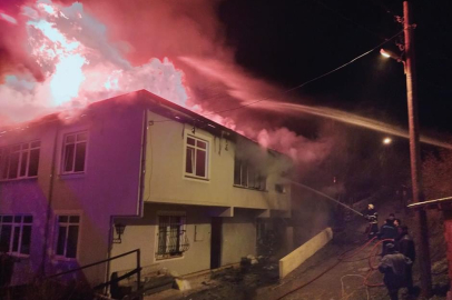 MESUDİYE’DE KORKUTAN YANGIN!