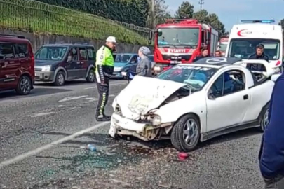 ÜNYE - FATSA YOLUNDA ZİNCİRLEME TRAFİK KAZASI