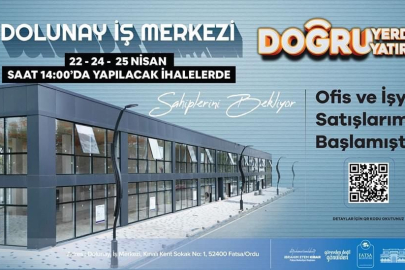 “DOLUNAY’DA 29 İŞ YERİ İHALE ÇIKIYOR”
