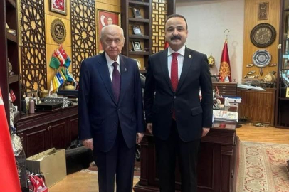 ŞANLITÜRK’TEN BAHÇELİ’YE ZİYARET