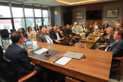 ZİRAAT ODALARINDAN BAŞKAN KİBAR’A ZİYARET