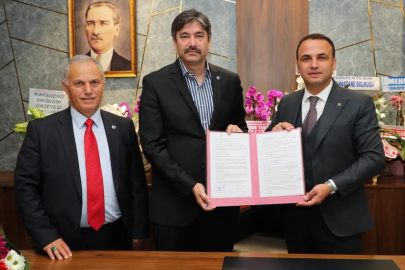 BAŞKAN KİBAR’DAN ÖRNEK SÖZLEŞME