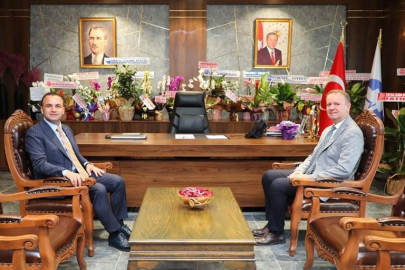 REKTÖR BAŞ’TAN BAŞKAN KİBAR’A ZİYARET