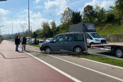 ÜNYE'DE KAZA: 3 YARALI