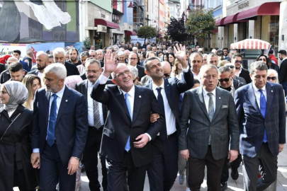 DERVİŞOĞLU’NDAN MEMLEKETİ ORDU’DA KORTEJ YÜRÜYÜŞÜ