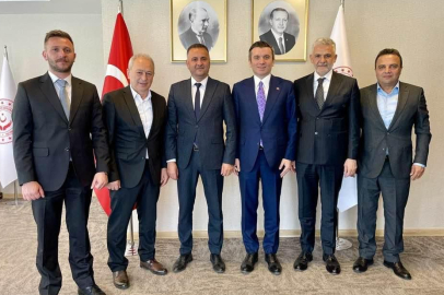 ORDU İLÇE ZİRAAT ODALARINDAN KIRAN’A ZİYARET