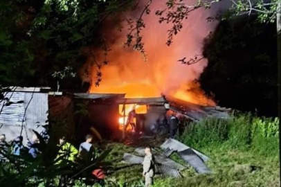 AKKUŞ’TA KORKUTAN YANGIN!