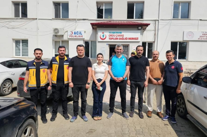 ÇAMAŞ’TA YERİNDE İNCELEME