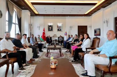 AK PARTİ HEYETİNDEN VALİ EROL’A ZİYARET