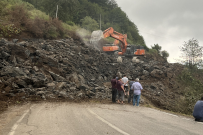 KARADENİZ-AKDENİZ BAĞLANTI YOLU 8 SAAT TRAFİĞE KAPANDI
