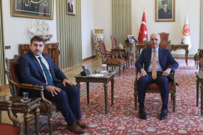 BAŞKAN TÜRKCAN’DAN KURTULMUŞ’A ZİYARET