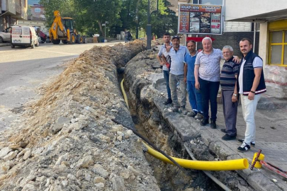 O İLÇEDE DOĞALGAZ İÇİN GERİ SAYIM BAŞLADI