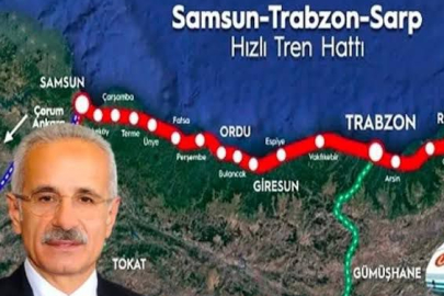 SAMSUN- SARP DEMİRYOLU PROJESİ YİNE GÜNDEMDE!