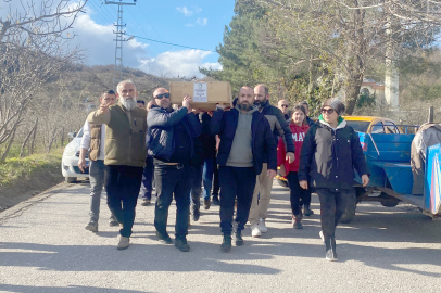 ÖLDÜRÜLEN KADIN SON YOLCULUĞUNA UĞURLANDI 