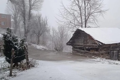 ORDU’YA BEKLENEN KAR YAĞIŞI GELDİ!