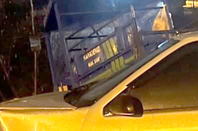 PATPAT İLE OTOMOBİL ÇARPIŞTI: 1 YARALI