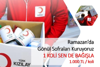 “BU RAMAZAN GÖNÜL SOFRALARI KURUYORUZ”