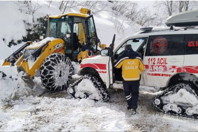 ORDU'DA KAR KALINLIĞI 2 METREYE ULAŞTI