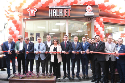 HALK ET SATIŞ NOKTASI HİZMETE AÇILDI
