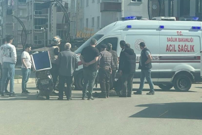 MOTOSİKLET KAZASINDA SÜRÜCÜ YARALANDI