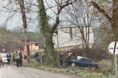 FATSA-AYBASTI KARAYOLU’NDA FECİ KAZA: 4 YARALI