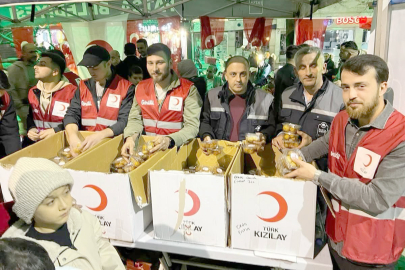 FATSA’DA 50 KİŞİLİK EKİPLE LOKMA İKRAMI