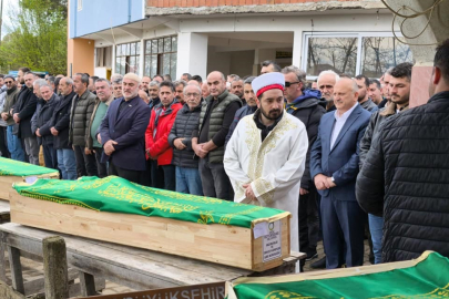 KAZADA VEFAT EDEN AYNI AİLEDEN ÜÇ KİŞİ TOPRAĞA VERİLDİ