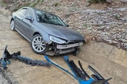 ORDULU İŞ İNSANI TRAFİK KAZASI GEÇİRDİ!