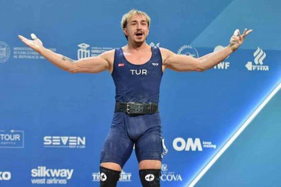 ORDULU HALTERCİ AVRUPA ŞAMPİYONU OLDU