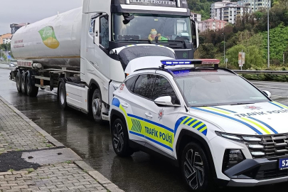 YAKIT TANKERİNDE GAZ SIZINTISI PANİĞİ!
