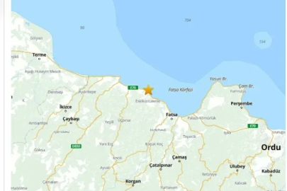 ORDU’DA KORKUTAN DEPREM!