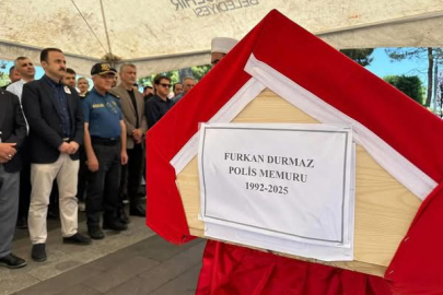 GENÇ POLİS MEMURU DUALARLA UĞURLANDI