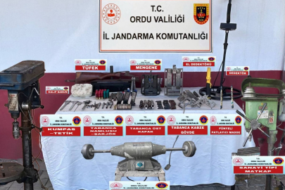 YASA DIŞI SİLAH İMALATI OPERASYONU: 1 TUTUKLAMA