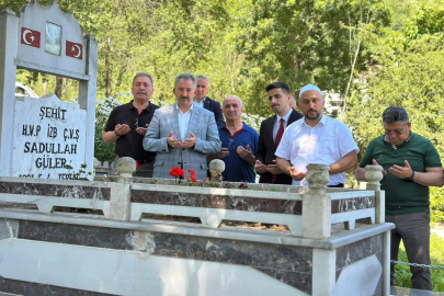 ŞEHİTLERİMİZ DUALARLA ANILDI