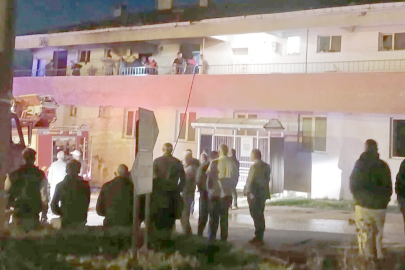 SAĞLIK OCAĞI LOJMANINDA KORKUTAN YANGIN: 1 YARALI