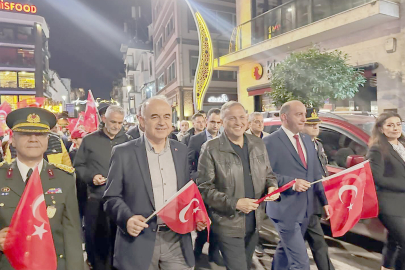 ORDU, CUMHURİYET İÇİN YÜRÜDÜ!