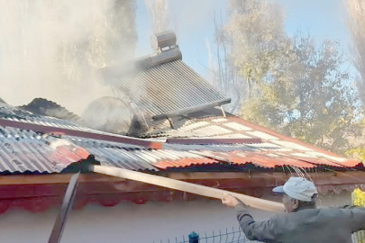 MESUDİYE’DE YANGIN!