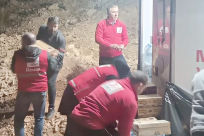 KIZILAY’DAN GÖÇÜK BÖLGESİNE DESTEK