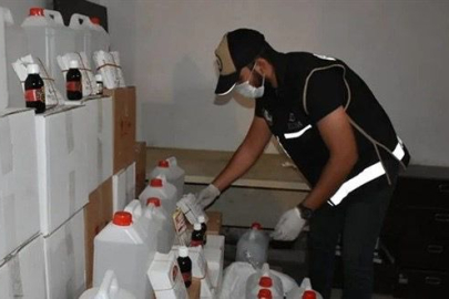 ORDU’DA SAHTE ALKOL OPERASYONU!