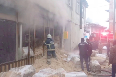 SAMAN DEPOSUNDA YANGIN!