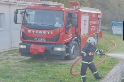 FATSA’DA TEMİZLİK EKİPLERİ ALEVLERE KARŞI SİPER OLDU!