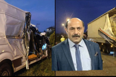 KAZADA ESNAF ODASI BAŞKANI HAYATINI KAYBETTİ!