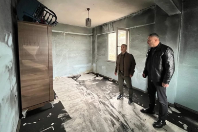 YANGINDA BİR AİLE ÖLÜMDEN DÖNDÜ!